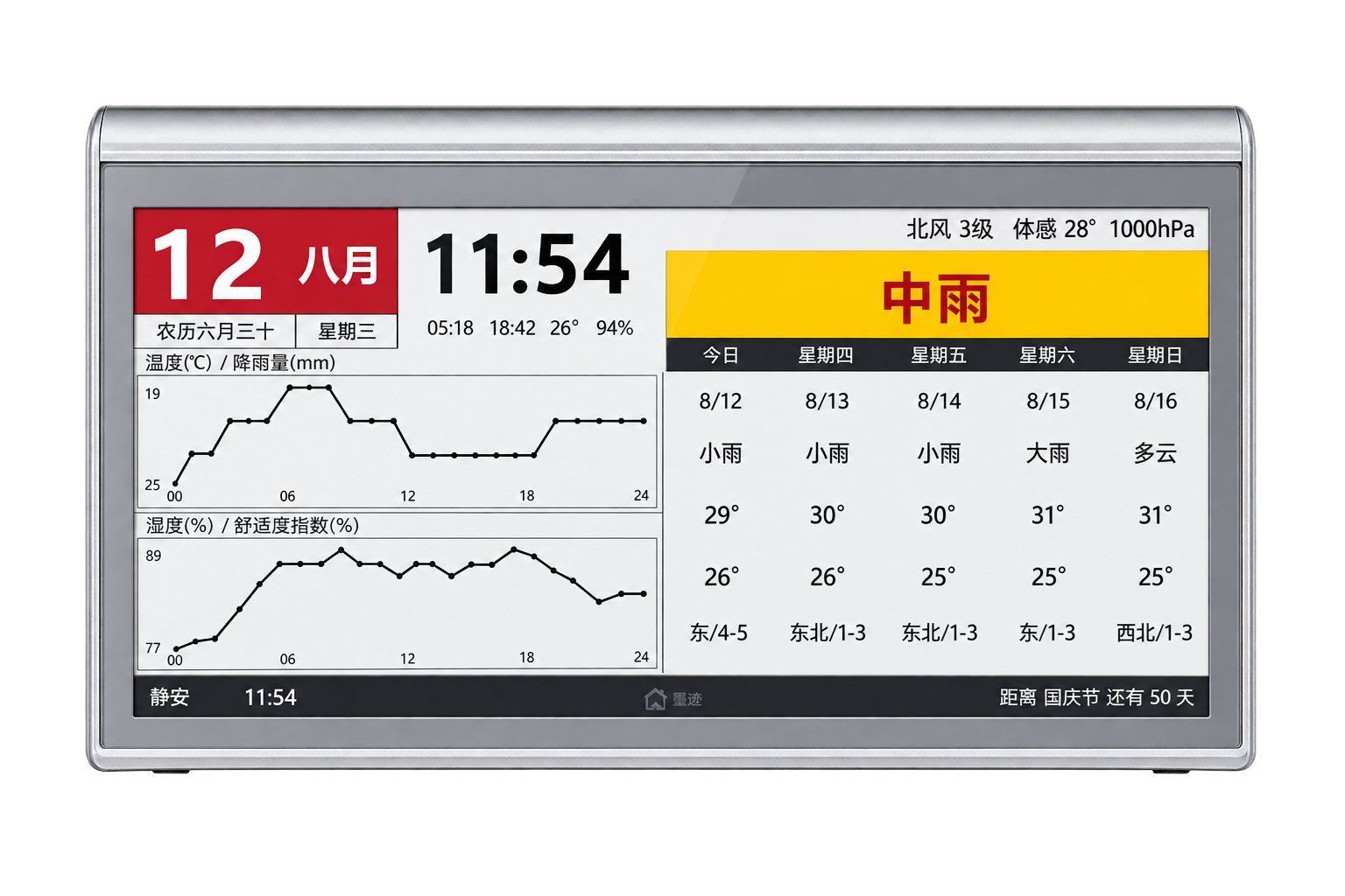 DV200-B-4C DeskSign V型